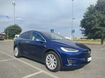 Usata Tesla Model X Performance 598 kW (814 CV) 2021 Bluazzurro SUV