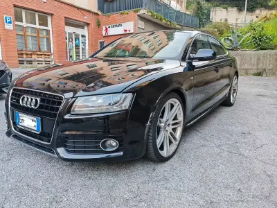 Usata Audi A5 239 CV (175 kW) 2011 Nero Coupé