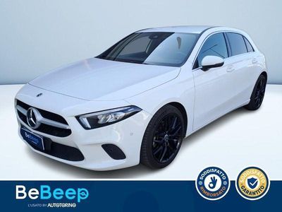 Usata Mercedes A200 163 CV (119 kW) 2018 Bianco pastello Berlina