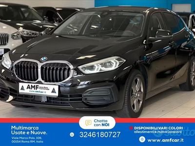 Usata BMW 118 Advantage 149 CV (109 kW) 2022 Nero Utilitaria