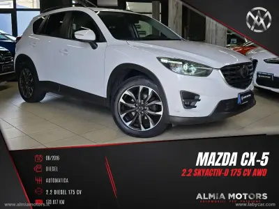 Usata Mazda CX-5 Exceed 175 CV (128 kW) 2016 Bianco SUV