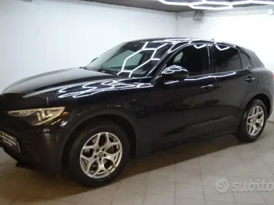 Usata Alfa Romeo Stelvio Business 190 CV (139 kW) 2021 Nero SUV