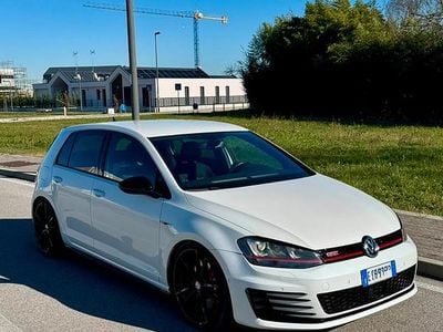 Usata VW Golf VII GTI 220 CV (161 kW) 2014 Bianco Berlina