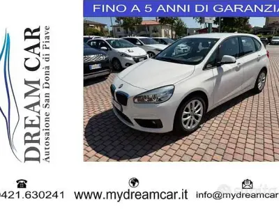 Usata BMW 216 Active Tourer Advantage 116 CV (85 kW) 2017 Bianco Monovolume