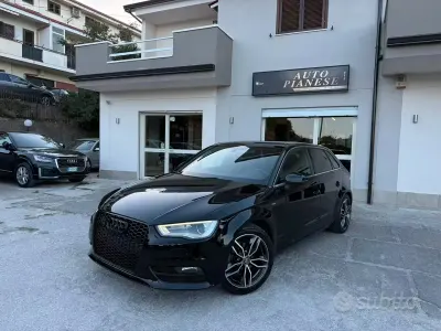 Usata Audi A3 S-Line 150 CV (110 kW) 2014 Nero Berlina