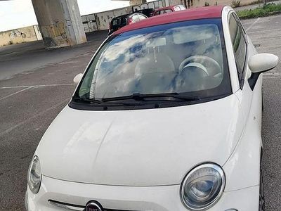 Usata Fiat 500 2018 Bianco Cabrio