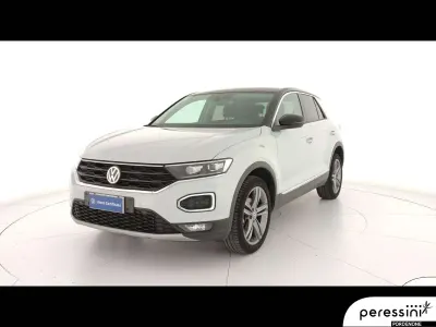 Usata VW T-Roc Advance 150 CV (110 kW) 2019 Bianco SUV