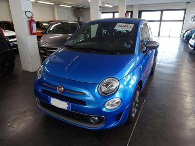 Usata Fiat 500 S 95 CV (69 kW) 2018 Blu/azzurro Berlina