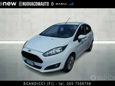 Usata Ford Fiesta 75 CV (55 kW) 2016 Bianco Utilitaria