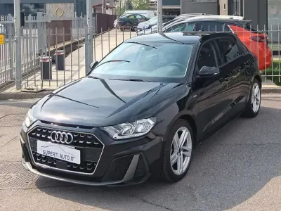 Usata Audi A1 Sportback S-Line 116 CV (85 kW) 2020 Nero Utilitaria