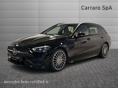 Usata Mercedes C300e Premium Plus 265 CV (194 kW) 2023 Nero metallizzato Station wagon
