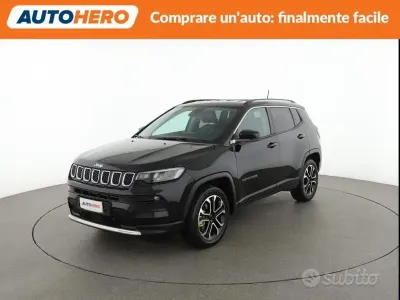 Usata Jeep Compass Limited 150 CV (110 kW) 2021 Nero SUV