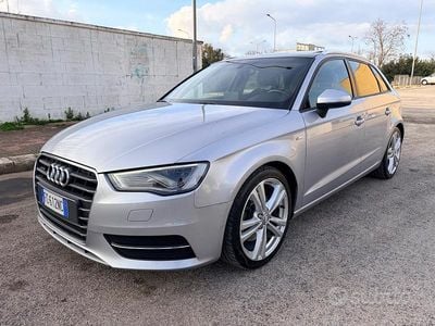 Usata Audi A3 S-Line 184 CV (135 kW) 2015 Grigio Berlina