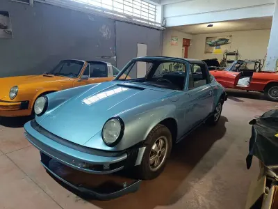 Second-hand Porsche 911 179 CP (131 kW) 1979 Albastru Cabrio