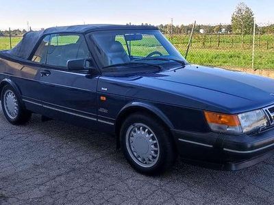 Usata Saab 900 Cabriolet 141 CV (103 kW) 1992 Blu/azzurro Cabrio