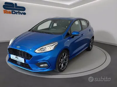 Usata Ford Fiesta ST-Line 101 CV (74 kW) 2019 Blu Utilitaria