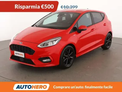 Gebraucht Ford Fiesta ST-Line 86 PS (63 kW) 2018 Rot Kleinwagen