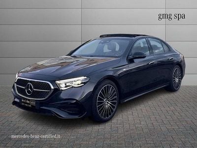 Usata Mercedes E300 AMG Line Premium Plus 313 CV (230 kW) 2025 Grigio Berlina