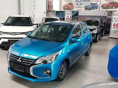 Usata Mitsubishi Space Star Intense 71 CV (52 kW) 2021 Bluazzurro Utilitaria