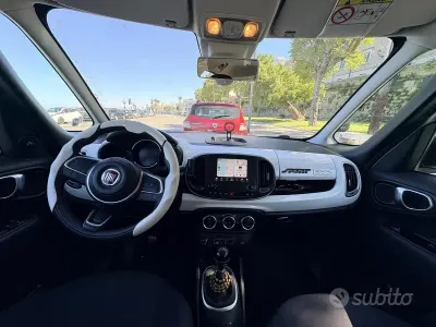 Usata Fiat 500L Cross 95 CV (69 kW) 2019 Bianco Monovolume