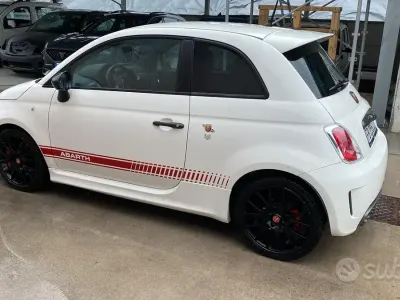 Usata Abarth 595 Competizione 180 CV (132 kW) 2015 Bianco Berlina