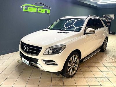 Usata Mercedes ML250 Premium 204 CV (150 kW) 2014 Bianco SUV