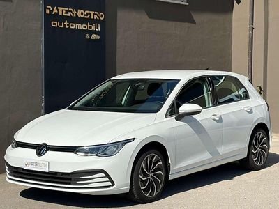 Usata VW Golf VIII Life 116 CV (85 kW) 2022 Bianco Berlina