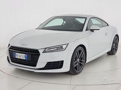 Usata Audi TT S-Line 180 CV (132 kW) 2017 Bianco Coupé