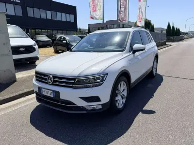 Usata VW Tiguan Style 150 CV (110 kW) 2017 Bianco SUV