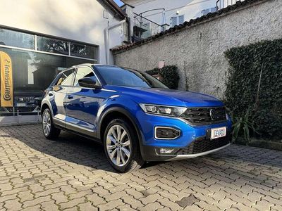 Usata VW T-Roc Advance 150 CV (110 kW) 2020 Blu/azzurro SUV