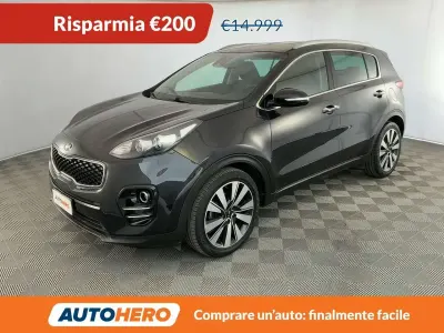 Usata Kia Sportage Style 141 CV (103 kW) 2018 Nero SUV