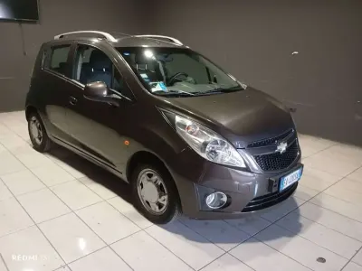 Usata Chevrolet Spark LS 68 CV (50 kW) 2010 Marrone Utilitaria