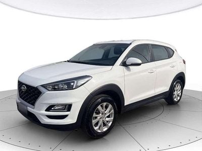 Usata Hyundai Tucson 132 CV (97 kW) 2019 Bianco nevada SUV