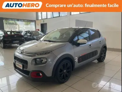 Usata Citroën C3 Feel 110 CV (80 kW) 2019 Grigio Utilitaria