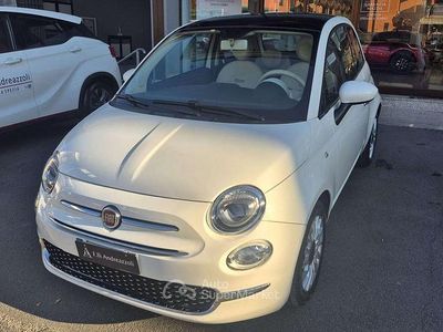 Usata Fiat 500C Lounge 69 CV (50 kW) 2017 Bianco Cabrio