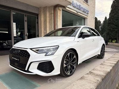 Usata Audi A3 S-line plus 150 CV (110 kW) 2022 Bianco Berlina