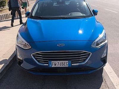 Usata Ford Focus 120 CV (88 kW) 2019 Blu Station wagon
