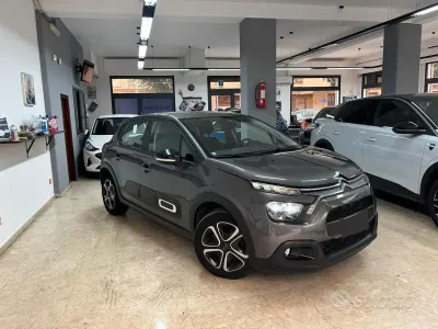 Usata Citroën C3 Shine 102 CV (75 kW) 2021 Grigio Utilitaria