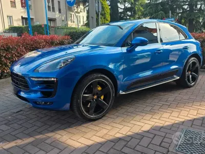 Usata Porsche Macan 250 CV (183 kW) 2016 Blu SUV