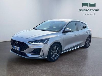 Usata Ford Focus ST-Line X 125 CV (91 kW) 2023 Moondust silver Berlina