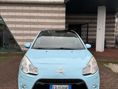 Usata Citroën C3 Pluriel Exclusive 95 CV (69 kW) 2010 Blu Cabrio