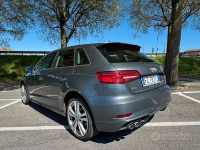 Usata Audi A3 Admired 150 CV (110 kW) 2020 Grigio Berlina