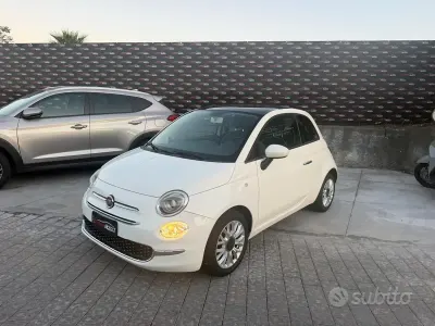 Usata Fiat 500 Lounge 69 CV (50 kW) 2016 Bianco Berlina