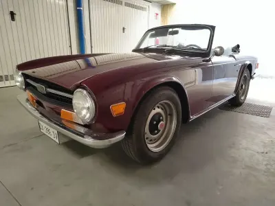 Usata Triumph TR6 150 CV (110 kW) 1971 Rosso Cabrio