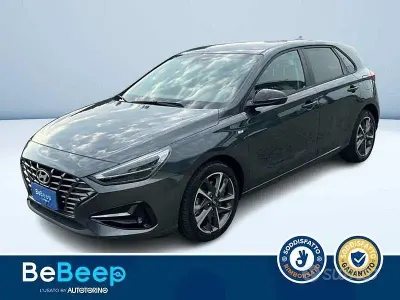 Usata Hyundai i30 Style 136 CV (100 kW) 2020 Grigio scuro metallizzato Berlina