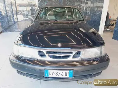 Usata Saab 9-3 Cabriolet 131 CV (96 kW) 1999 Nero Cabrio