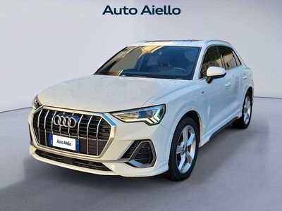 Usata Audi Q3 S-Line 150 CV (110 kW) 2019 Bianco SUV