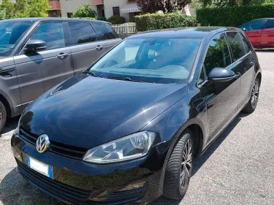 Usata VW Golf VII Allstar 110 CV (80 kW) 2016 Nero Berlina