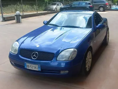 Gebraucht Mercedes SLK200 136 PS (100 kW) 1999 Blau Cabrio