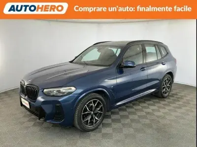 Usata BMW X3 M Sport 292 CV (214 kW) 2022 Blu/azzurro SUV